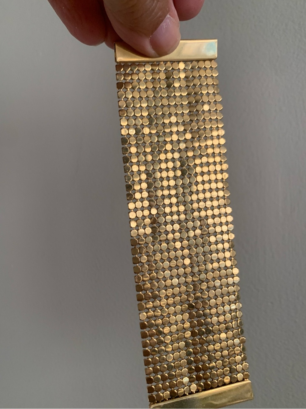 Intricate Gold Mesh Bracelet - Women Accessories